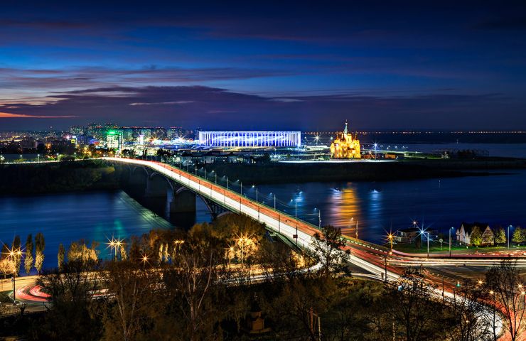 Замена систем наружного освещения в Нижнем Новгороде